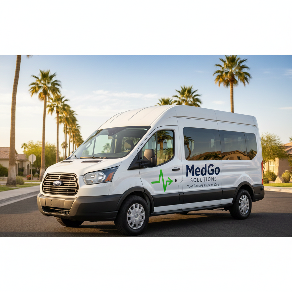 Medical care professional assisting patient transport